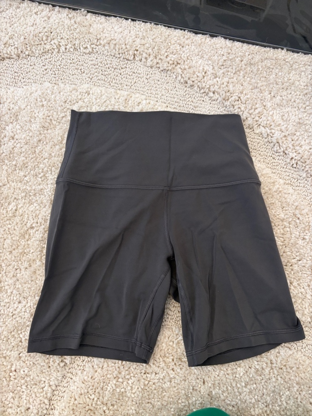 lululemon athletica Black High-Rise Bike Shorts